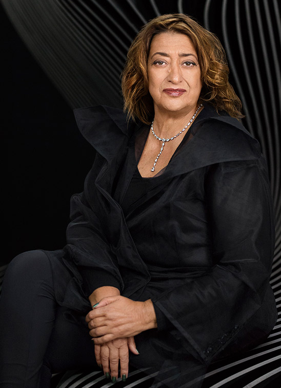 Architect Zaha Hadid